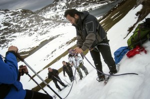 raquetas de nieve en asturias