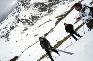 raquetas de nieve en asturias