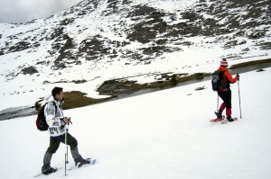 raquetas de nieve en asturias