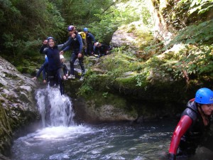 descenso de barrancos, cañones asturias