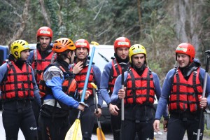 rafting asturias en el rio sella