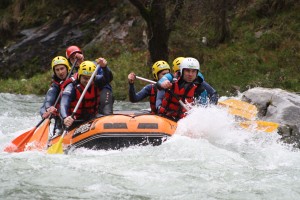 rafting asturias en el rio sella