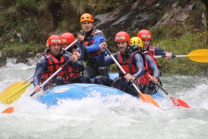 rafting asturias en el rio sella