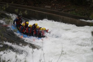 rafting asturias en el rio sella