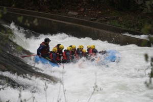 rafting asturias en el rio sella