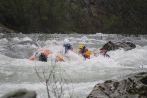 rafting asturias en el rio sella