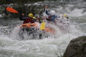 rafting asturias en el rio sella