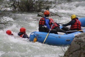 rafting asturias en el rio sella