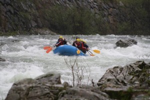 rafting asturias en el rio sella