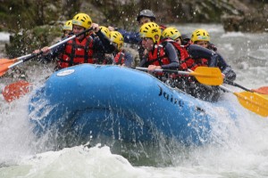 rafting asturias en el rio sella